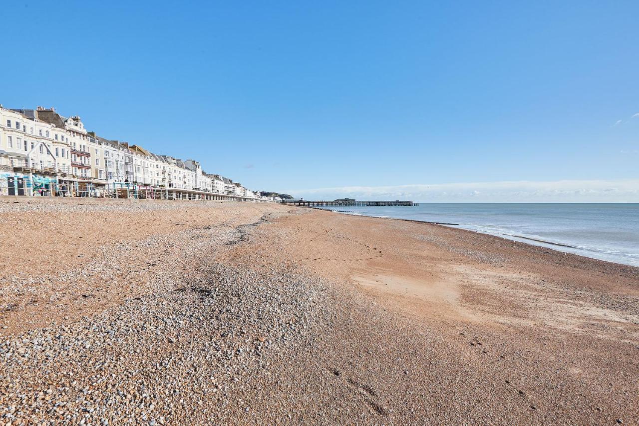 Gorgeous Sea View Apartment 5 Mins To The Beach St Leonards-on-Sea Eksteriør bilde